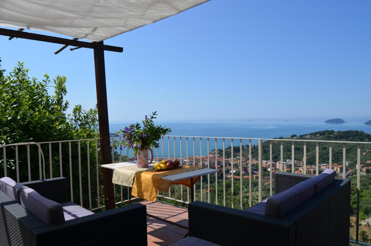 La Pineta Bed & Breakfast Pitelli ภายนอก รูปภาพ